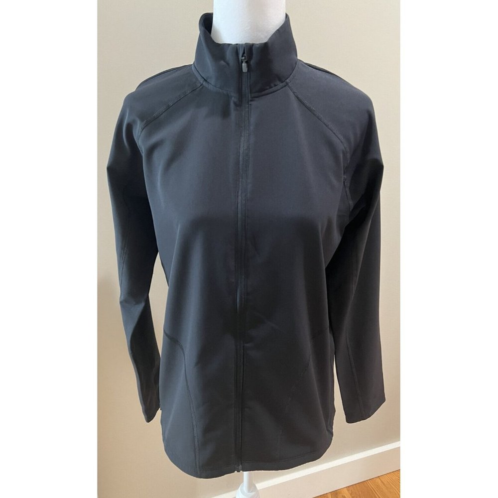 Under Armour Fitted UA Storm Launch Run Jacket Womens Medium Black Light